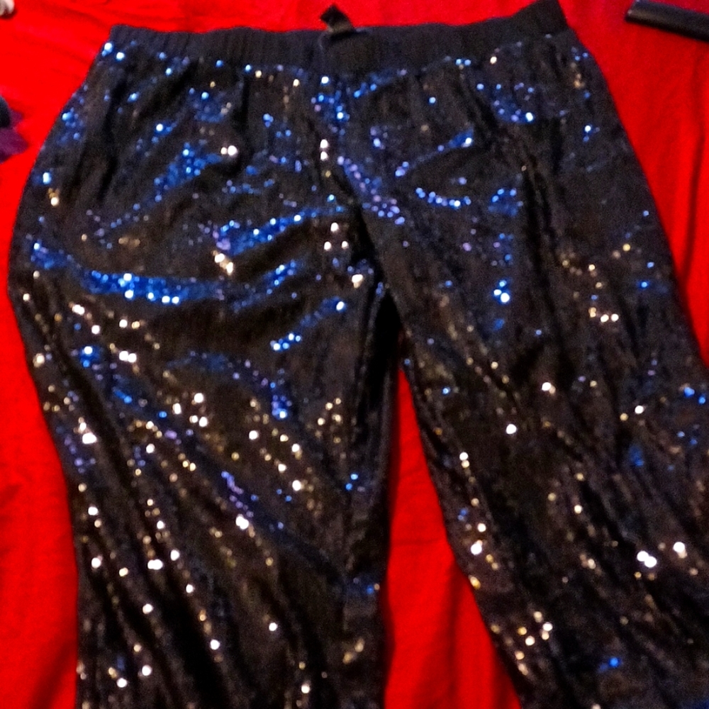 Sequined Pants